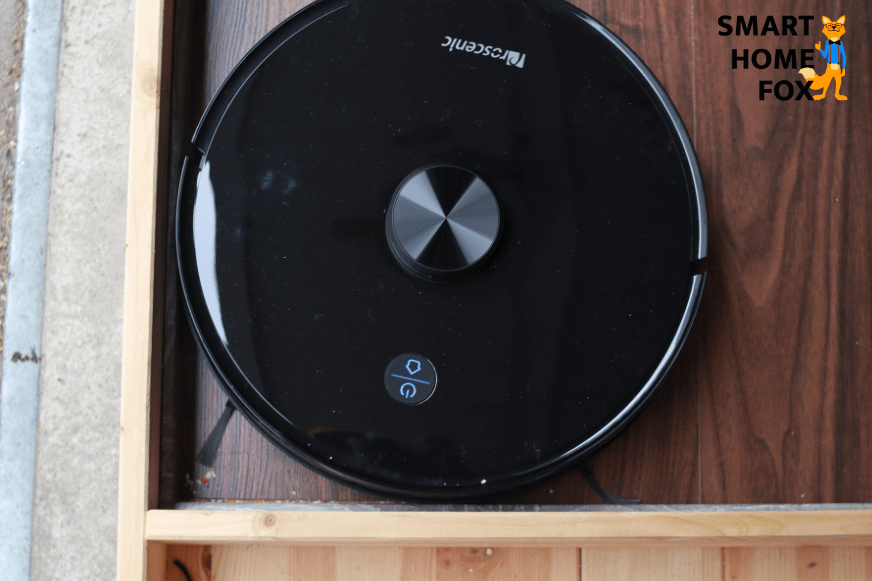 Proscenic M7 Pro чистит в углу